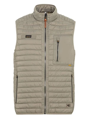 Camel Active Kamizelka pikowana w kolorze khaki rozmiar: 56