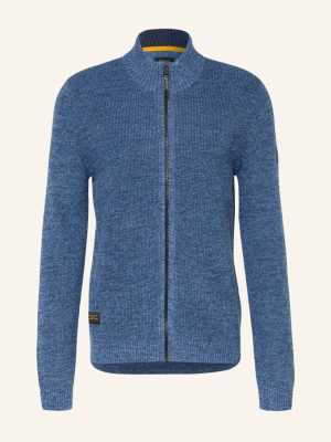 Camel Active Kardigan blau niebieski
