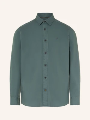 Camel Active Koszula O Kroju Regular Fit blau PETROL