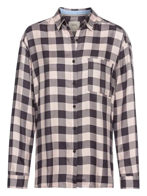 Camel Active Koszula w kolorze beżowo-czarnym rozmiar: XL