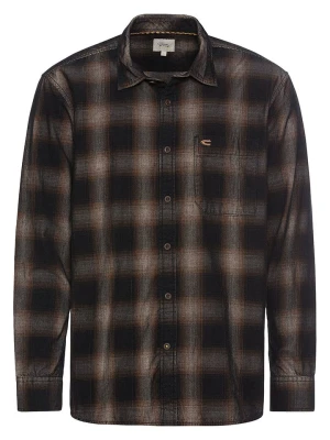 Camel Active Koszula w kolorze czarno-brązowym rozmiar: XL