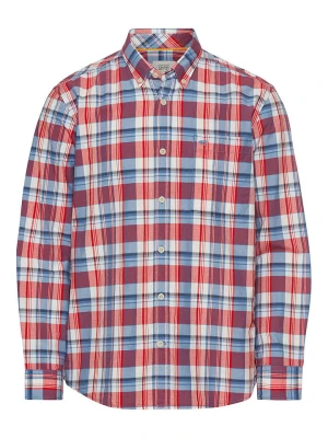 Camel Active Koszula w kolorze czerwono-niebiesko-białym rozmiar: 3XL
