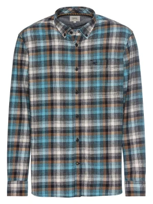 Camel Active Koszula w kolorze niebiesko-zielonym rozmiar: S