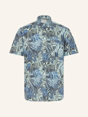 Camel Active Koszula Z Krótkim Rękawem Regular Fit blau