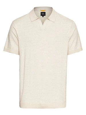 Camel Active Koszulka polo w kolorze beżowym rozmiar: L