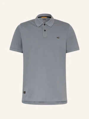 Camel Active Koszulka Polo Z Pikowanym Wzorem blau