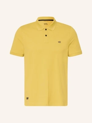 Camel Active Koszulka Polo Z Pikowanym Wzorem gelb