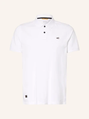 Camel Active Koszulka Polo Z Pikowanym Wzorem weiss