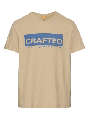 Camel Active Koszulka w kolorze beżowo-niebieskim rozmiar: 5XL