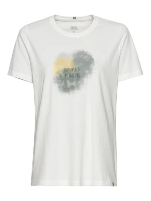 Camel Active Koszulka w kolorze żółto-biało-szarym rozmiar: XXL