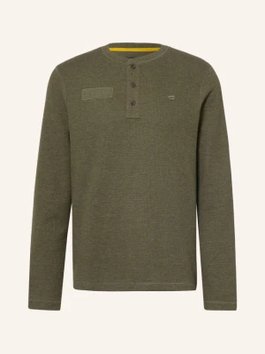 Camel Active Koszulka Z Długim Rękawem gruen KHAKI