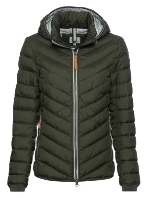 Camel Active Kurtka pikowana w kolorze ciemnozielonym rozmiar: 46