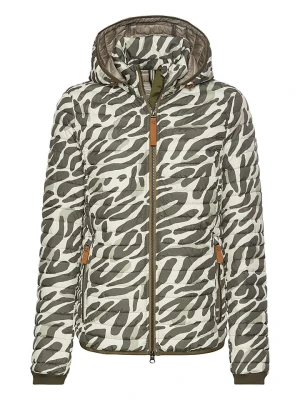 Camel Active Kurtka pikowana w kolorze khaki rozmiar: 34