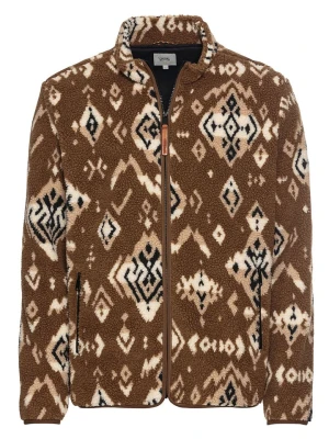 Camel Active Kurtka polarowa w kolorze jasnobrązowym rozmiar: L