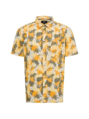 Camel Active Męska koszula casual Mężczyźni Regular Fit Bawełna wielokolorowy wzorzysty,