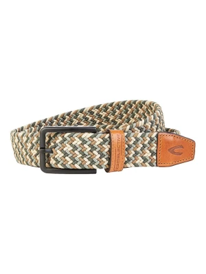Camel Active Pasek w kolorze ciemnozoelono-karmelowo-beżowym rozmiar: XL