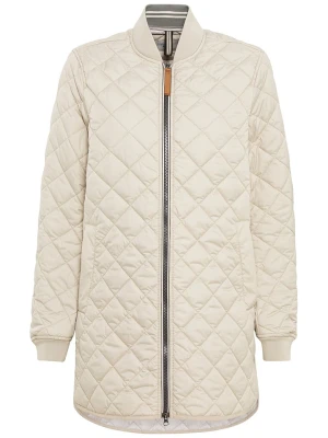 Camel Active Płaszcz pikowany w kolorze kremowym rozmiar: 36