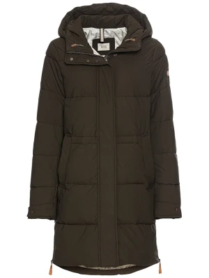 Camel Active Płaszcz zimowy w kolorze ciemnozielonym rozmiar: 48