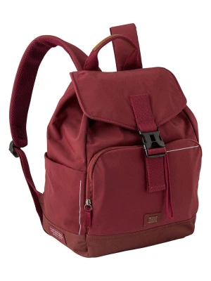 Camel Active Plecak "City" w kolorze ciemnoczerwonym - 38 x 34 x 18 cm rozmiar: onesize