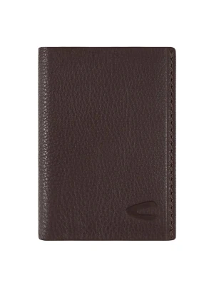 Camel Active Skórzane etui "Atlanta" w kolorze ciemnobrązowym na karty - 9,5 x 13 x 2,5 cm rozmiar: onesize