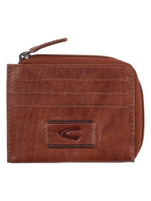 Camel Active Skórzane etui "Panama" w kolorze brązowym na karty - 10 x 7,5 x 1 cm rozmiar: onesize