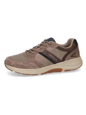 Camel Active Skórzane sneakersy "Connect" w kolorze szarobrązowym rozmiar: 45