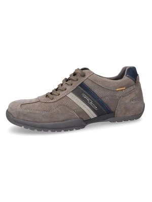 Camel Active Skórzane sneakersy "Driver" w kolorze szarym rozmiar: 44