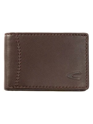 Camel Active Skórzany portfel "Cordoba" w kolorze ciemnobrązowym - 11,5 x 8,5 x 2 cm rozmiar: onesize