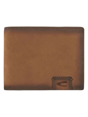Camel Active Skórzany portfel "Cordoba" w kolorze jasnobrązowym - 10 x 12, 7 x 1, 5 cm rozmiar: onesize