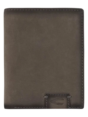 Camel Active Skórzany portfel "Dallas" w kolorze szarym - 12,5 x 10 x 2 cm rozmiar: onesize