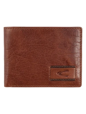 Camel Active Skórzany portfel "Panama" w kolorze jasnobrązowym - 11 x 8,5 x 1,5 cm rozmiar: onesize