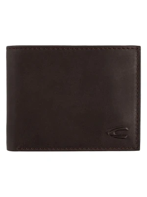 Camel Active Skórzany portfel "Thai" w kolorze ciemnobrązowym - 12 x 9,5 x 2 cm rozmiar: onesize