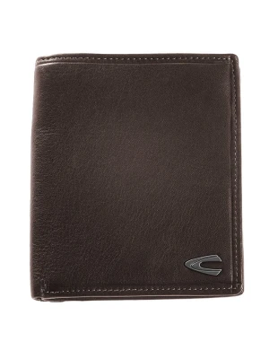 Camel Active Skórzany portfel "Vegas" w kolorze ciemnobrązowym - 10,7 x 12,7 x 2 cm rozmiar: onesize