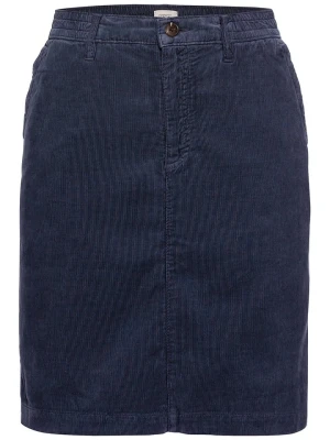 Camel Active Spódnica sztruksowa w kolorze granatowym rozmiar: 38