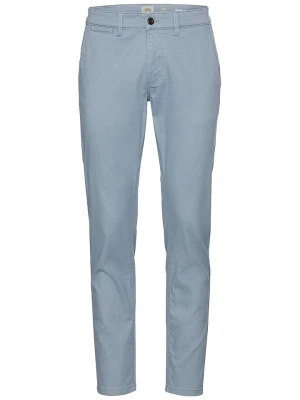 Camel Active Spodnie chino - Slim fit - w kolorze błękitnym rozmiar: W36/L34