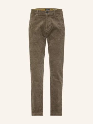 Camel Active Spodnie Z Sztruksu Typu Cordchino O Regularnym Kroju gruen KHAKI