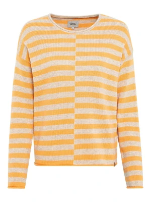 Camel Active Sweter w kolorze szaro-pomarańczowym rozmiar: XL
