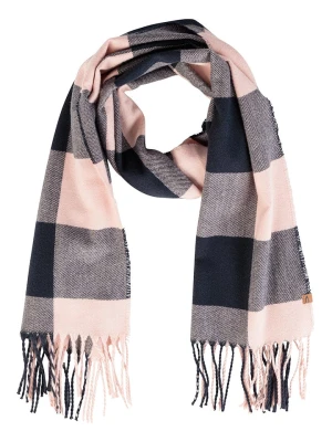 Camel Active Szal w kolorze jasnoróżowo-granatowym rozmiar: onesize