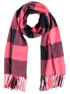 Camel Active Szal w kolorze różowo-czarnym rozmiar: onesize