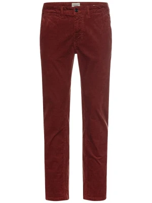 Camel Active Sztruksowe spodnie chino w kolorze bordowym rozmiar: W36/L32