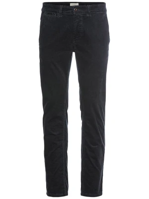 Camel Active Sztruksowe spodnie chino w kolorze granatowym rozmiar: W32/L34