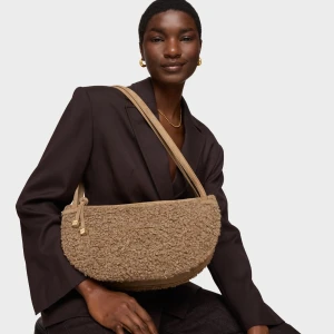 Camelowa Torebka Na Ramię Tous Halfmoon - Tous