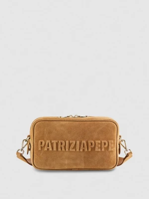 Camera Case (IM)PERFECTION z zamszu PATRIZIA PEPE