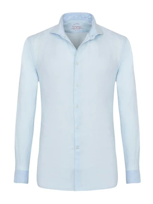 Camicissima Lniana koszula - Comfort fit - w kolorze błękitnym rozmiar: 41