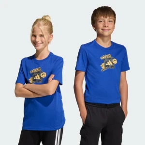 CAMO GRAPHIC T-SHIRT JUNIOR Adidas Royal Blue