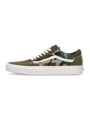 Camo Olive/White Sneakers Vans