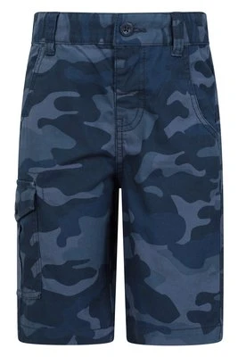Camo - szorty cargo - Navy Mountain Warehouse