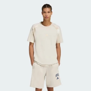 CAMO T-SHIRT Adidas beżowy