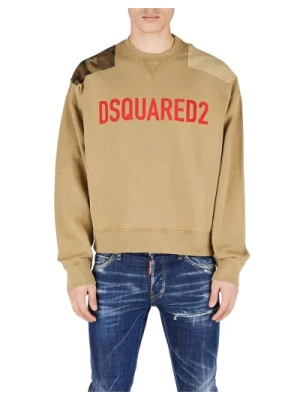 Camouflage Patch Sweatshirt Dsquared2