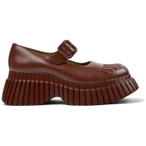 CAMPER BCN - Baleriny dla Kobiety - Czerwony, rozmiar 36, Skóra licowa